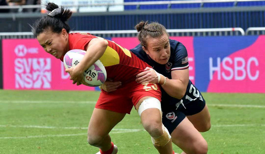 乐竞体育平台中国女子橄榄球队在香港国际七人赛中虽败犹荣拼搏精